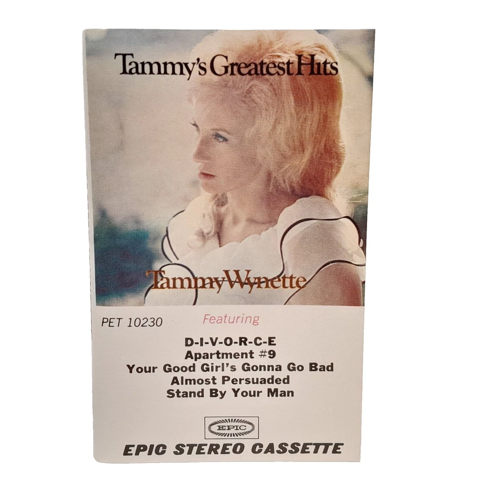 Tammy Wynette Tammy's Greatest Hits Cassette 1969 Foto 2 de 4