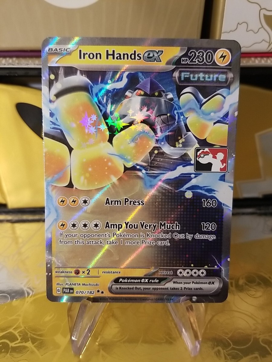 Iron Hands Ex Pokemon Prize Pack Series 5 Promo Pokemon Card NM/LP Play Stamp Iron Hands Ex Pokemon Prize Pack Series 5 Promo Pokemon Card NM/LP Play Stamp