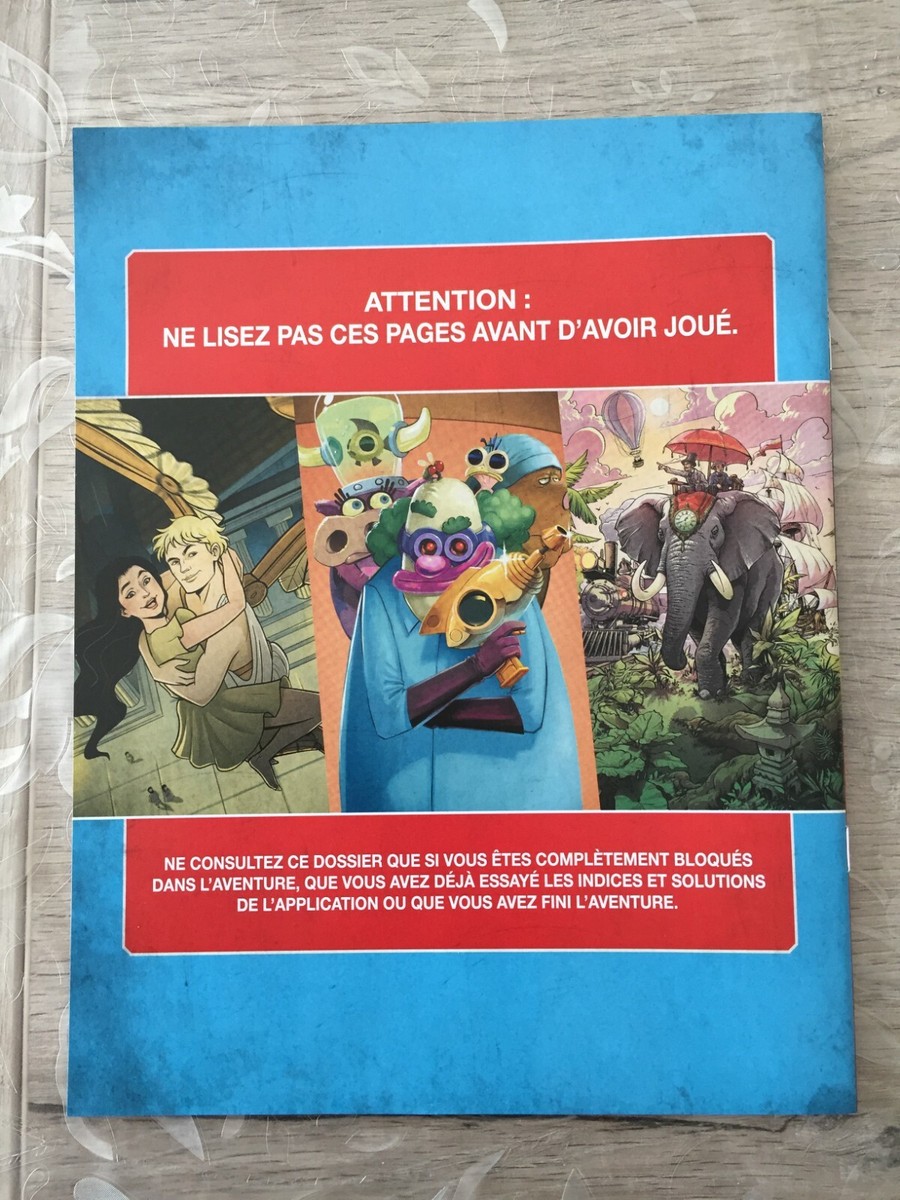 Carte Tutoriel Pour Jeu UNLOCK! Mythic Adventures - Pièce Détachée Occasion - Jeu D'énigmes Asmodee