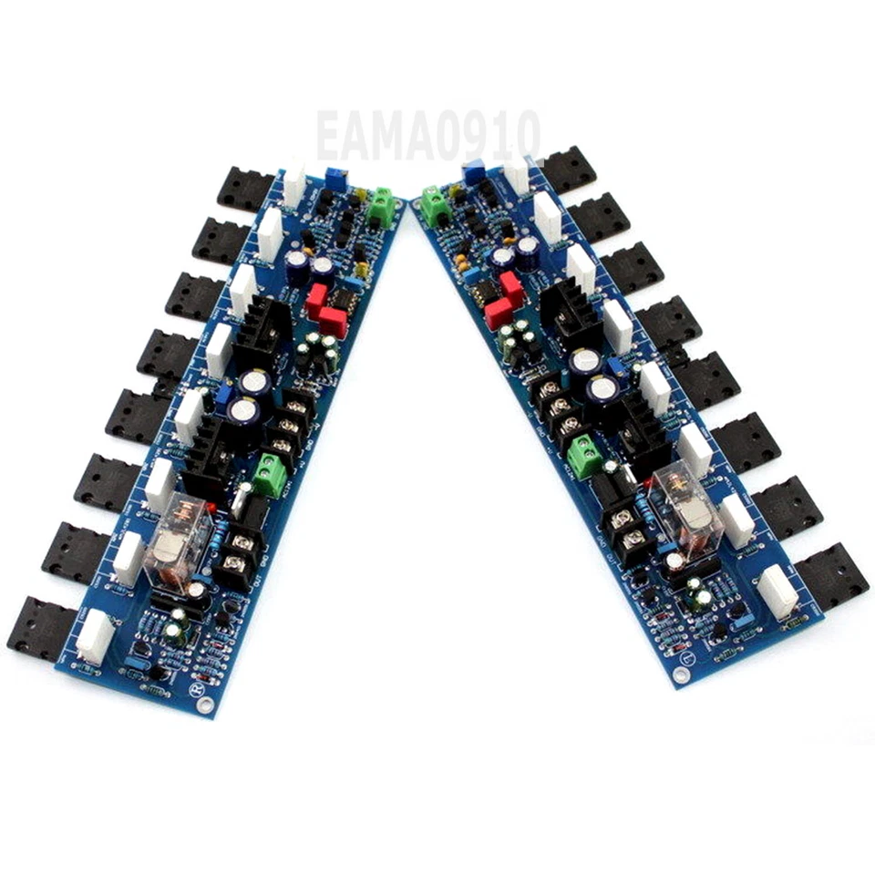 Placa amplificador de potencia AMP One Pair E405 300W 4-8Ω A1943/C5200 2SA1930/2SC5171 Foto 4 de 4