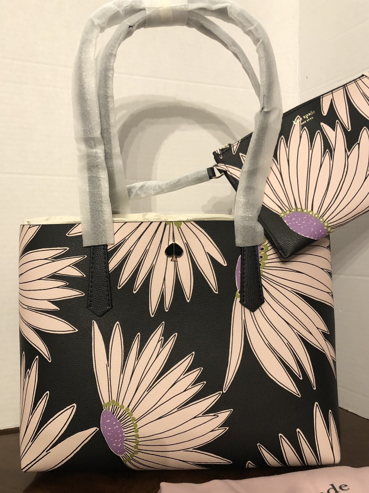 kate spade molly falling flower small tote