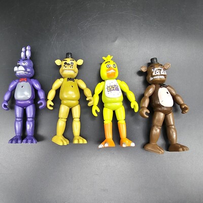 Five Nights At Freddy's 6'' Action Figure Lot Of 4