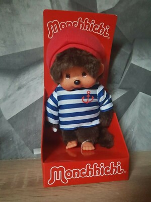 Peluche Monchhichi Garçon marin Bandai
