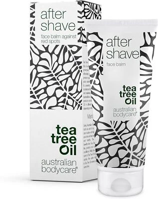 TEA TREE OIL AUSTRALIAN BODYCARE Australian Bodycare After Shave Balm with Tea Tree Oil for Men 100ml | Immediat