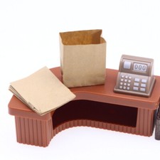 5 Pcs Paper Bag Sack Packing Bags Micro Miniature Landscape Dollhouse Decor