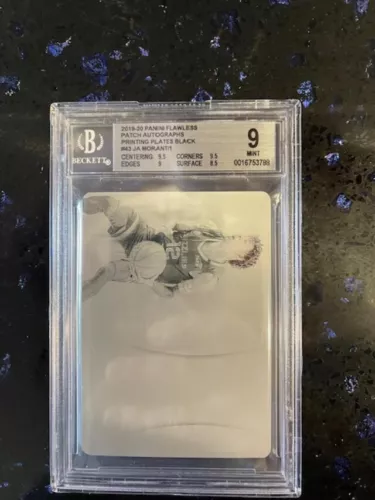 2019-20 Flawless Ja Morant 1/1 Patch Auto Printing Plate Rookie RC 🔥 BGS 9