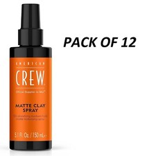 American Crew Matte Clay Spray 5.1 oz - PACK OF 12