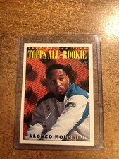 1993-94 Topps Gold Basketball # 177 Alonzo Mourning All-Rookie 2nd Team