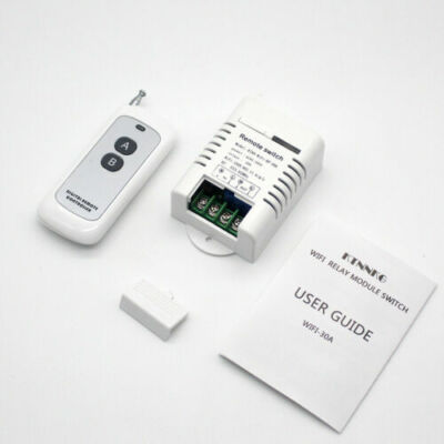 30amps Water Heater Timer Smart Pump Switch WiFi+Remote Control AC110V 220V