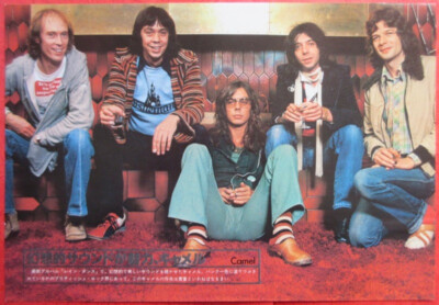 CAMEL Andrew Latimer 1978 CLIPPING JAPAN MAGAZINE ML 1J