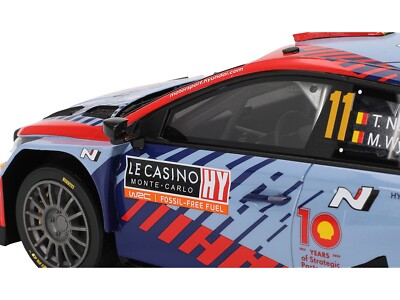 HYUNDAI I20 N RALLY1 #11 WINNER MONTE CARLO RALLY 2024 1/18 BY TOP
