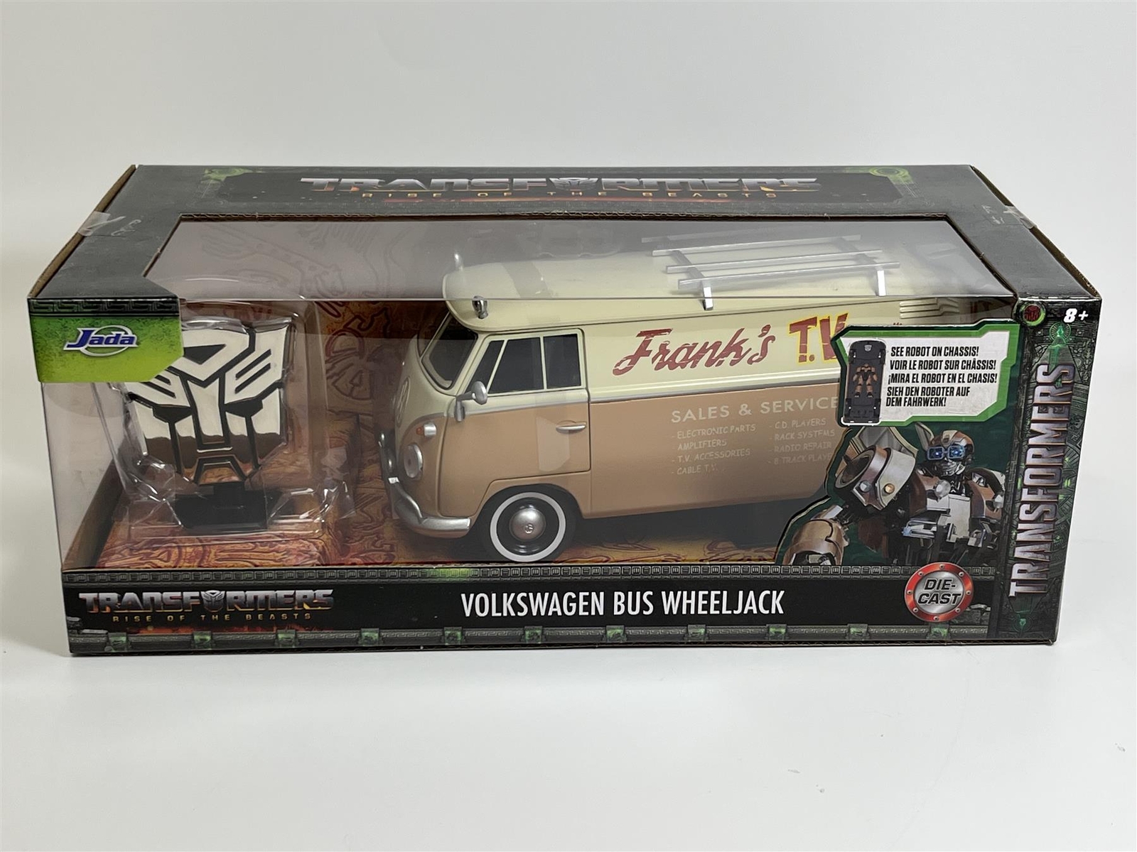 Transformers Rise Of The Beasts VW Bus Wheeljack 1:24 Jada 253115013 34264