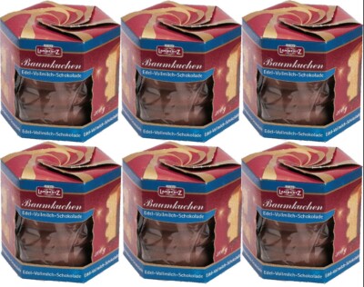Lambertz 6x 300gr. Baumkuchen Vollmilch  Schokolade 1,8 Kg