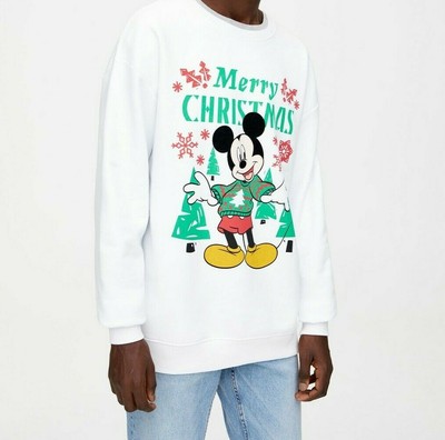 pull and bear mickey mouse sweatshirt