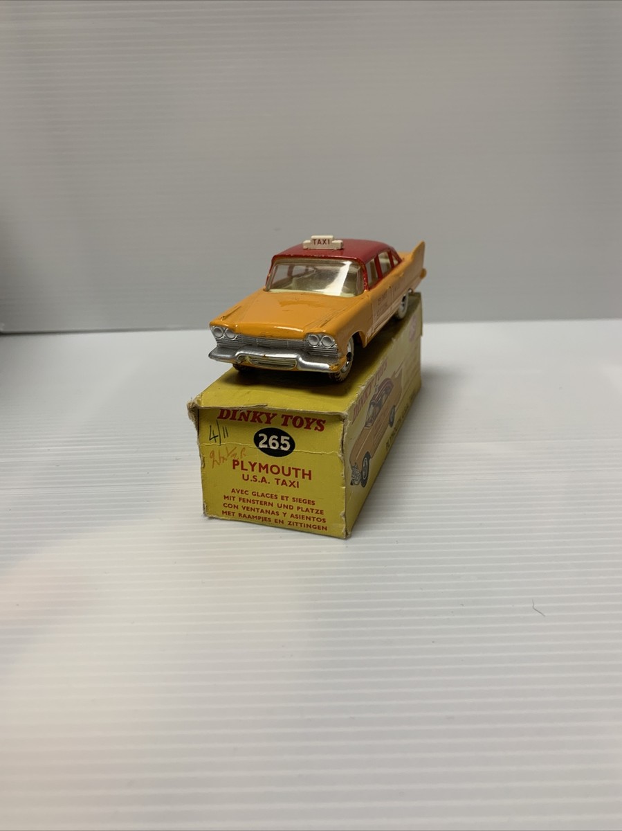 Vintage Dinky Toys Plymouth Plaza Taxi | eBay UK