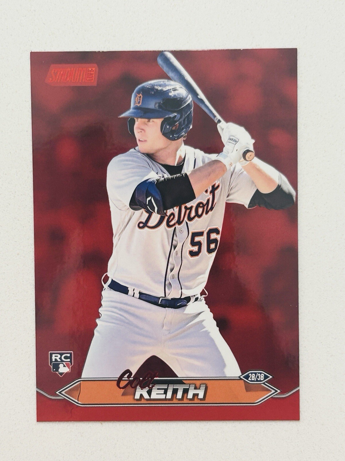 Colt Keith RC 2024 Topps Stadium Club Red Foil Parallel #36