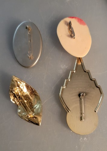 Brooch Statement Lot Of 6 For The Younger Crowd - Picture 9 of 9