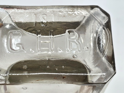Porter's Pain King Base Embossed G. H. R. 18 GHR Medicine Empty Bottle VTG 1920 - Picture 11 of 11