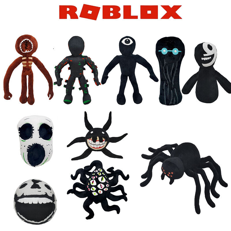 Roblox Game Doors Stuffed Figure Screech Glitch Monster Doll Kids Toy Plush  Doll