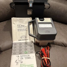 biddle megger insulation tester