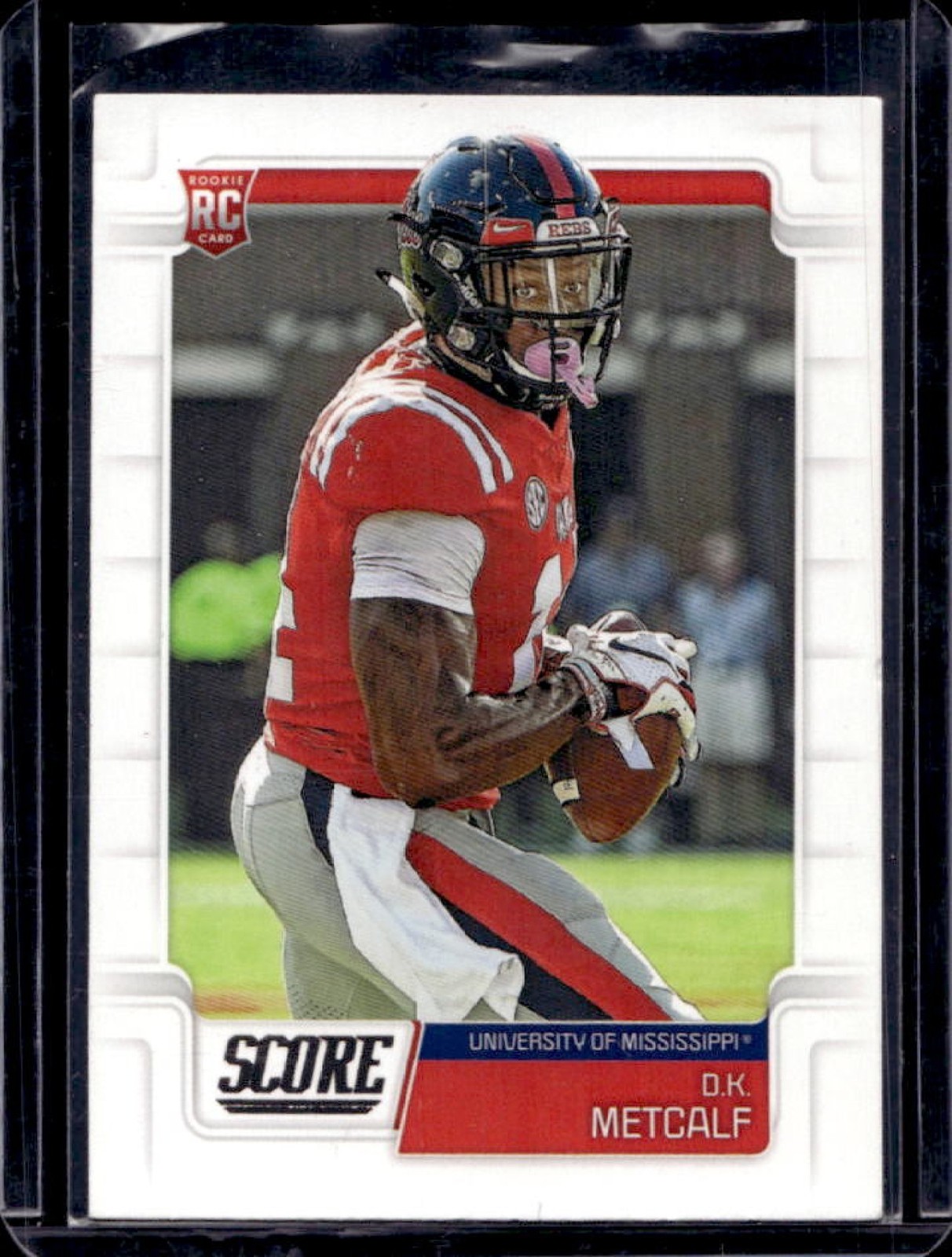 2019 Panini Score D.K. Metcalf RC Rookie #352 Rebels