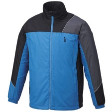 GOSEN Tennis Unisex Wind Warmer Jacket, Turquoise Blue, SS