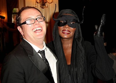 Alan Carr Grace Jones Q awards 2008 held at Grosvenor House Park L- Old Photo 6