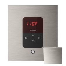 Mr. Steam MSITEMPOSQ-BN iTempo Square Control in Brushed Nickel