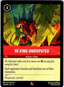 Be King Undisputed 129/204 Ursula's Return Rare