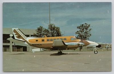 Chaparral Airlines Beechcraft Beech 99 Airliner N324CA Postcard