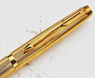Vintage Parker 75 22k Gold Plated Millaries Rollerball Pen France — photo 5