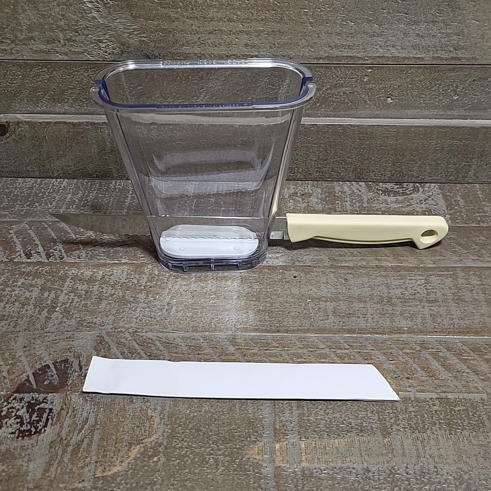 Cortador de bagel Popeil Ronco P400 con cuchillo para pan piezas de repuesto accesorio  Foto 4 de 4