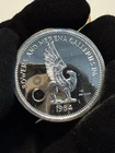 1984 Bowers & Merena Galleries Inc.- Salute Olympics Round 1 Troy oz.999 Silver