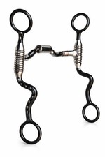 Western Comfort Jointed Low-Port Swivel Mouth Long Shank Futurity Bit 35636
