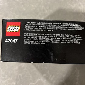 Lego 2016 Technic 42047 Pull Back Retro Friction Building Toy Set New Sealed ￼