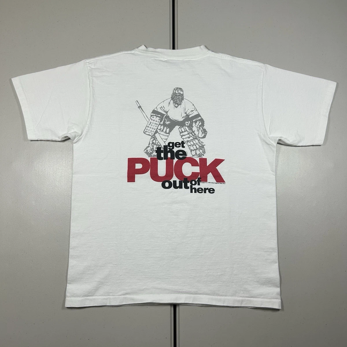 T-shirt Rétro Winn Well Ice Hockey - Logo Humoristique - Homme S à 5XL - Gildan