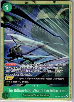The Billion-fold World Trichiliocosm (Premium Card Collection) OP06-038 NM