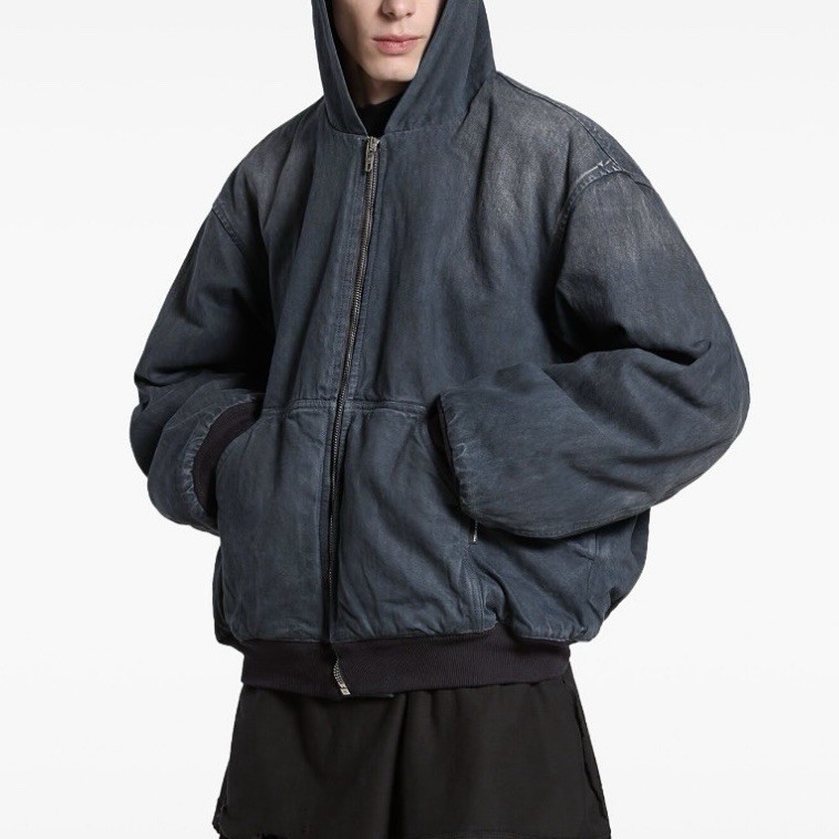 Balenciaga Oversized Denim Bomber | eBay