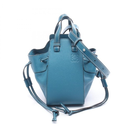 LOEWE Hammock Drawstring Bag Mini  LOEWE Leather Handbag Leather Used Ladies