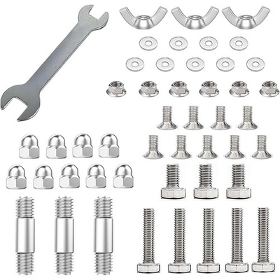 #ad Outdoor Heaters for Patio Heater Replacement Bolt amp; Nut Set Silver $16.92
