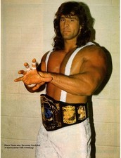 WCCW WORLD CLASS CHAMPIONSHIP WRESTLING MAG PAGE PINUP #3 (1988) KERRY VON ERICH