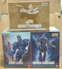 Bandai Super Minipla Giant Gorg & Manon & Rubble Guardian Set 13cm Figure Model