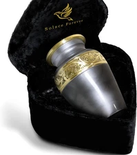 Small Urn for Ashes Adult Male & Female - Miniature Urns for Human Ashes Keepsak