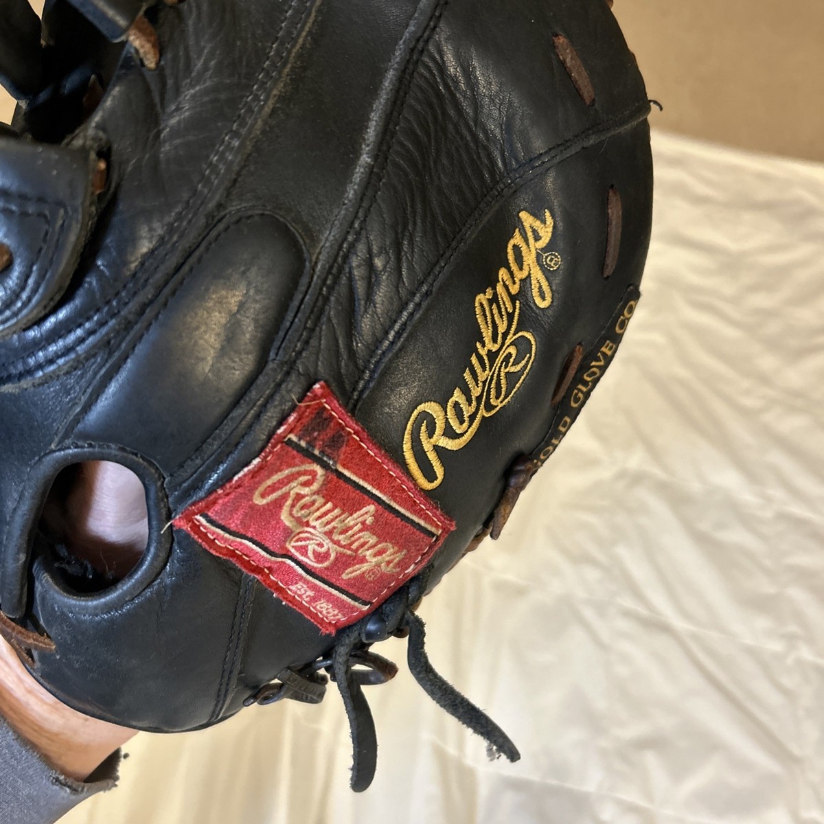Rawlings BLACK Baseball 1st Base Gold Glove Mitt Left Hand Throw