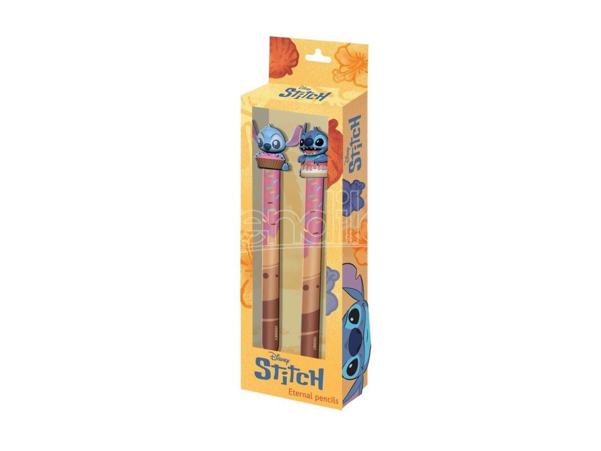 Disney Stitch pack 2 pencils Karactermania