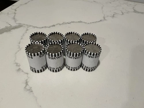 2026 P Half Dollar Semiquincentennial  Uncirculated 8 rolls Philadelphia mint