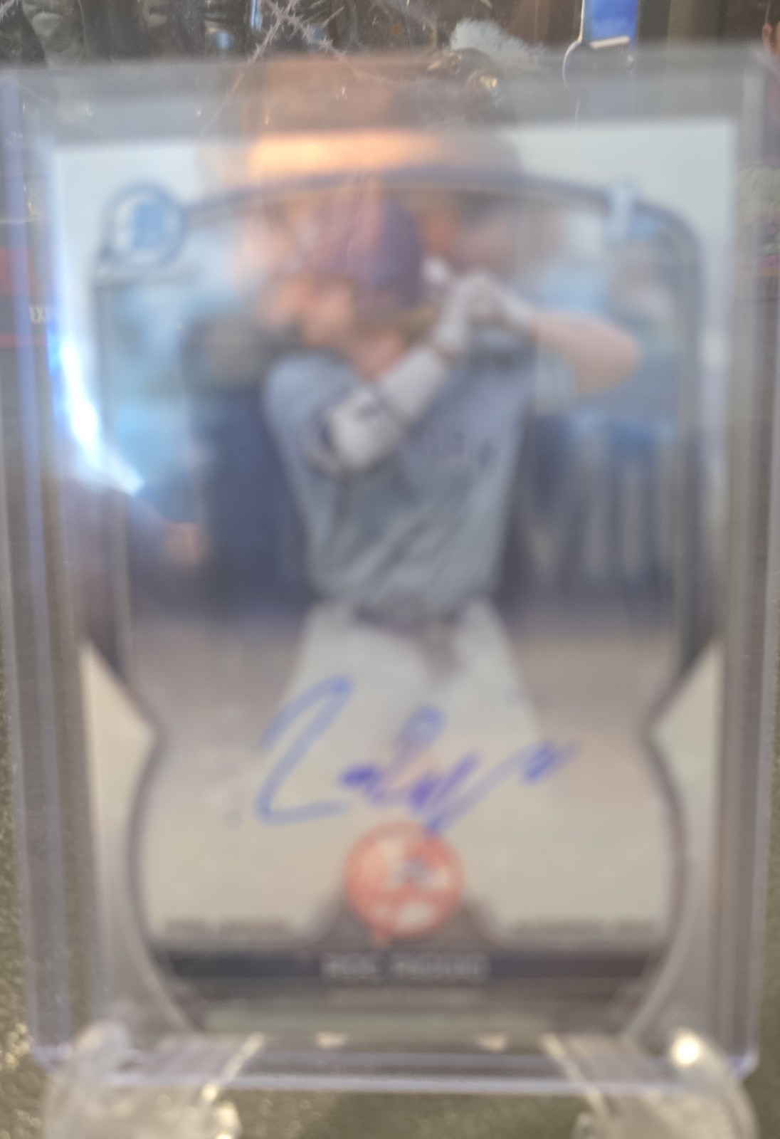 2023 Bowman Draft - Chrome Prospect Autographs Roc Riggio #CDA-RR (AU, RC)