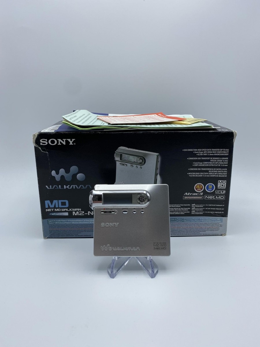 Sony Portable Minidisc MD Recorder (MZ-N10) | eBay