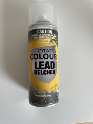 Citadel - Lead Belcher Spray 400ml Warhammer Paint Metalic Metal