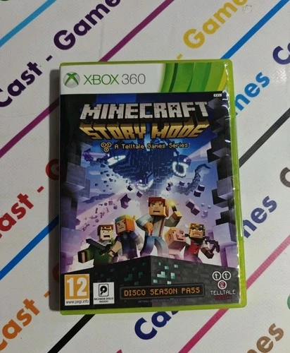XBOX 360 MINECRAFT STORY MODE PAL ITALIAN DISC MINT
